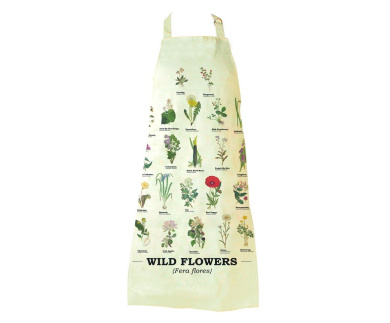 Gift Republic - Kuchyňská zástěra s divokými květinami - Wild Flowers