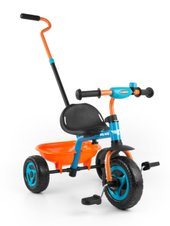 Milly Mally Boby TURBO - Dětská tříkolka orange - varianty