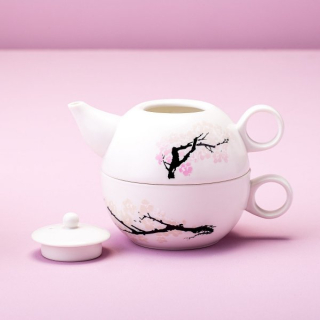 Kikkerland - Kouzelná konvice na čaj s třešňovým květem