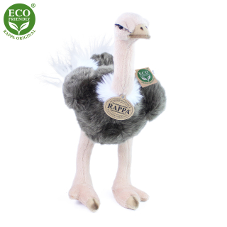 Rappa Eco-Friendly - Plyšový pštros Emu 32 cm