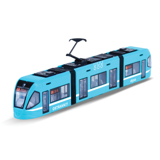Rappa - Moderní tramvaj DPO Ostrava modrá 47 cm