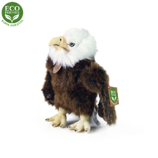 Rappa Eco-Friendly - Plyšový pták orel stojící 24 cm