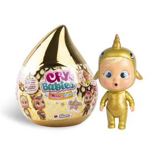 Cry Babies - mini panenka s překvapením Magické Slzy Zlatá edice - 10 cm