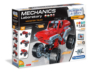 Clementoni Science and Play - Mechanická laboratoř - Monster truck