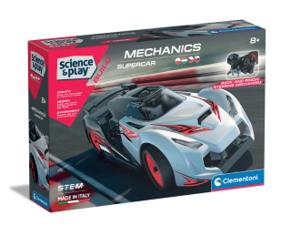 Clementoni Science and Play - Mechanická laboratoř – Závodní auto Supercar