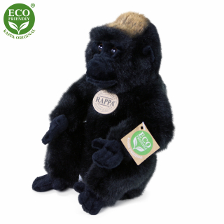 Rappa Eco-Friendly - Plyšová gorila sedící 23 cm