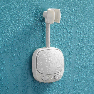 4Leaders Domácnost - Samolepící držák na sprchu - bílý