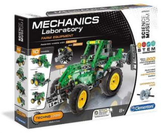 Clementoni Science and Play - Mechanická laboratoř - Farmářský traktor, 10 mod